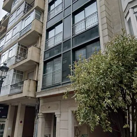 Estudio Centrico Con Garaje Y Vistas Al Mar. Vigo Exterior photo
