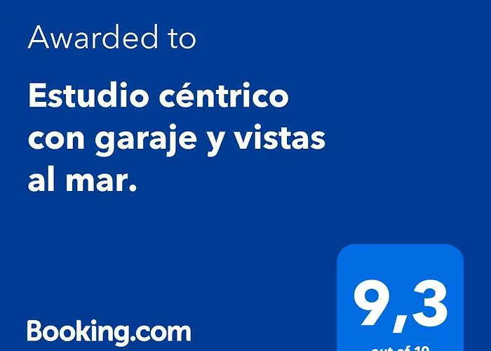 Estudio Centrico Con Garaje Y Vistas Al Mar.